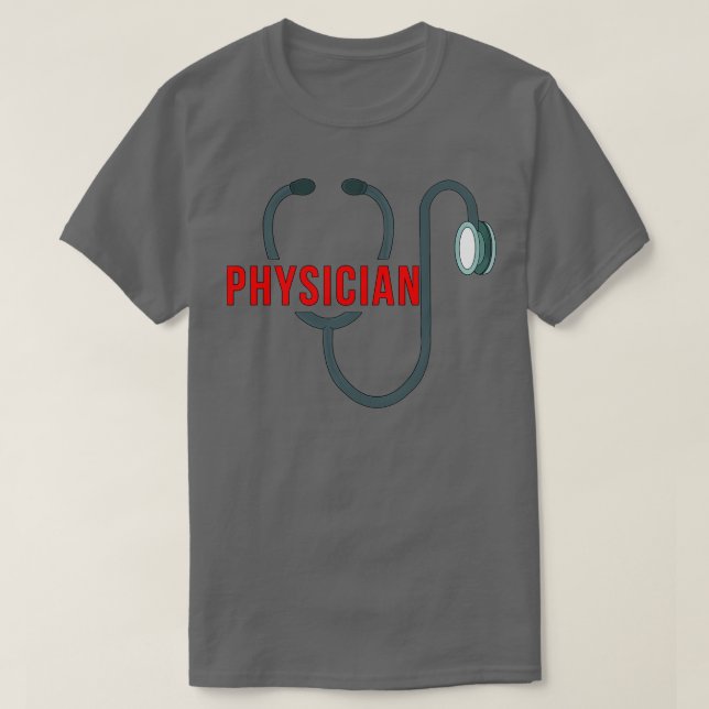 Stetoscope Physician T Shirt (Design framsida)