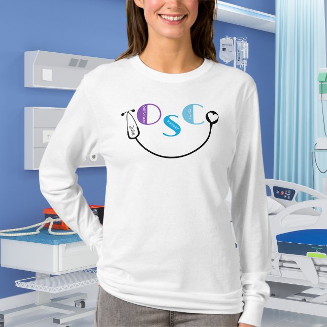 Stetoscope Smile Outpatient Surface Center T Shirt (Skapare uppladdad)