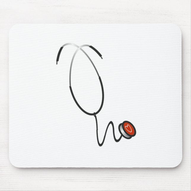 Stetoscope Tshirts och Gifts Musmatta (Framsidan)