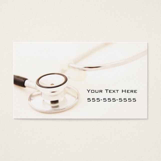 Stetoscope Visitkort (Framsidan)