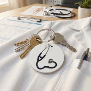 Stetoskop Keychain Nyckelring