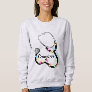 Stetoskop med julbelysning God Jul Sjuksköterska T Shirt