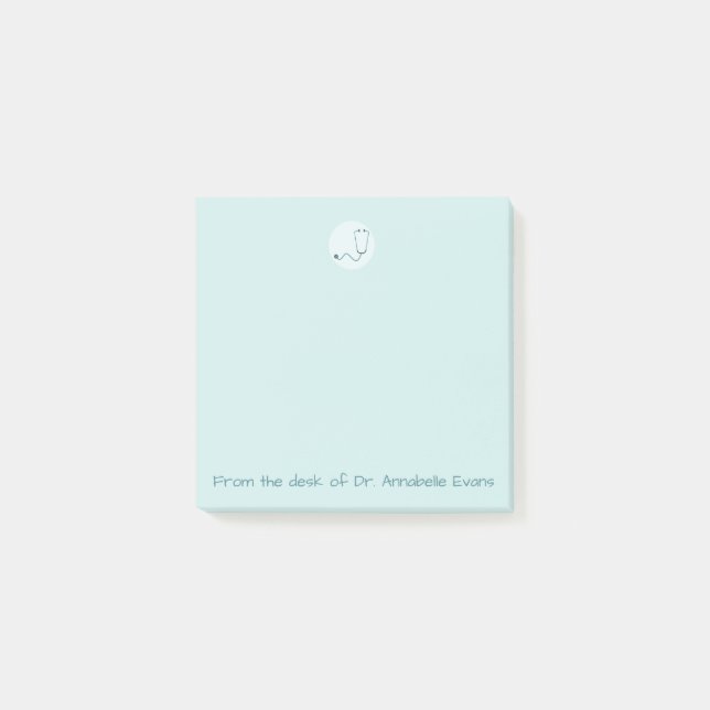 Stetoskop Post-it Block (Framsida)