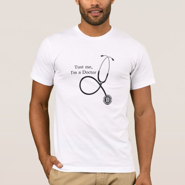 Stetoskopmanar T-tröja Tee Shirt (Framsida)