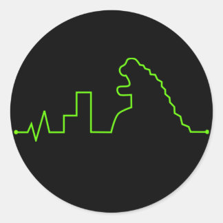 Stetozilla Runt Klistermärke