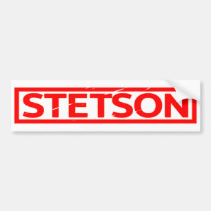 Stetson Frimärke Bildekal