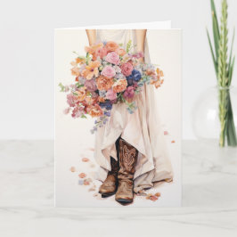 Stetson & Snöre Bröllop: Blommigt Whispers Kort