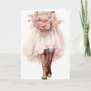 Stetson & Snöre Bröllop:Daisy Chains & Denim Dream Kort