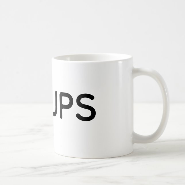 STEUPS Mug. Minimalist Edition Kaffemugg (Höger)