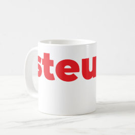 Steups Mug - Red Kaffemugg