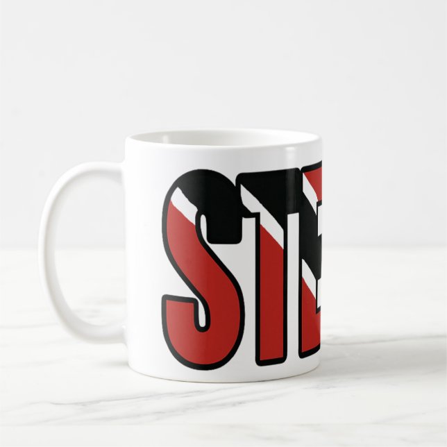 STEUPS Trinidad Flag Mug Kaffemugg (Vänster)