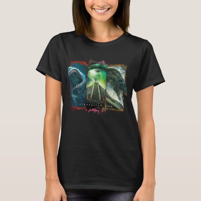 Steve Alten kvinna grundläggande T-tröja T Shirt (Framsida)