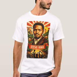 Steve Biko Pan-Afrikanisk Revolutionär T-shirt