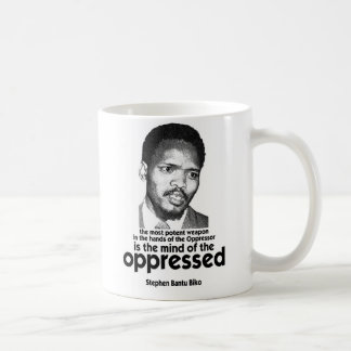 Steve Biko - potent vapen Kaffemugg
