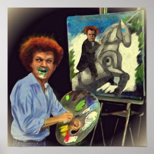Steve Brule-färger Poster