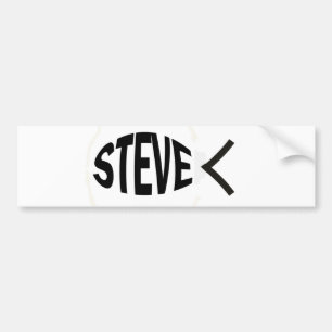 Steve fiskbildekal bildekal