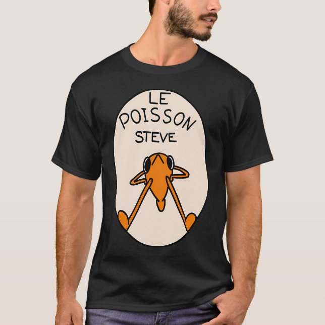 Steve Fisken T Shirt (Framsida)