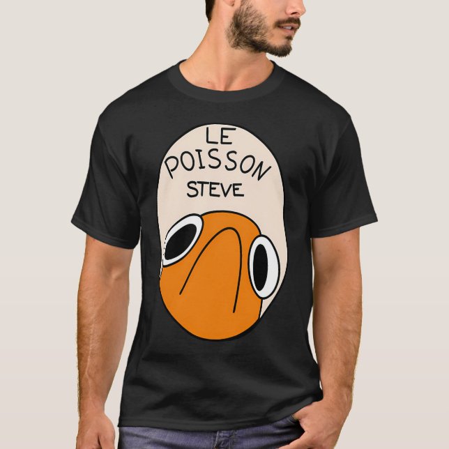 Steve Fisken T Shirt (Framsida)