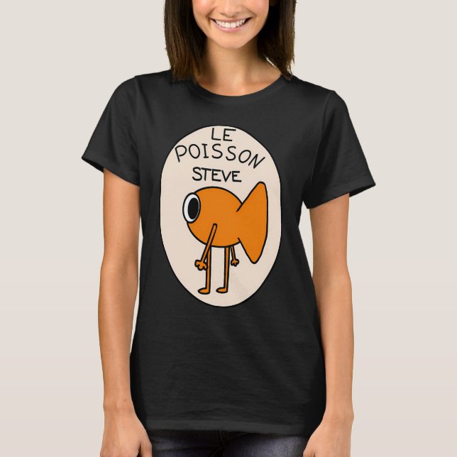 Steve Fisken T Shirt (Framsida)
