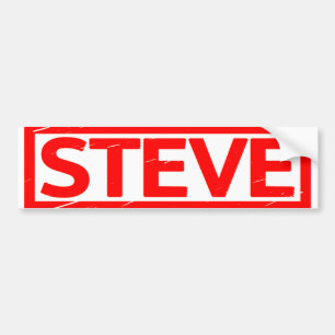 Steve frimärke bildekal