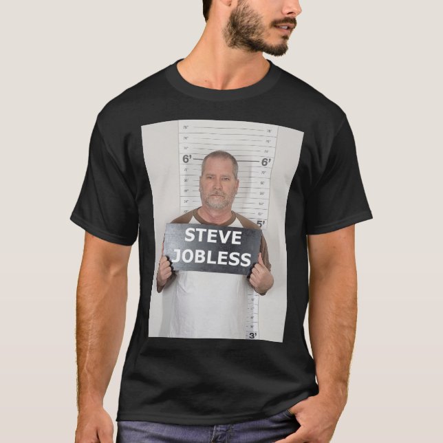 Steve Jobless T Shirt (Framsida)