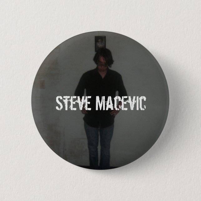 Steve Macevic klämmer fast Knapp (Framsida)