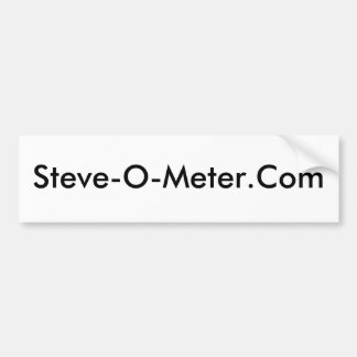 Steve-O-Meter.Com Bildekal