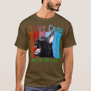 Steve pengarar best cat pappa någonsin t shirt