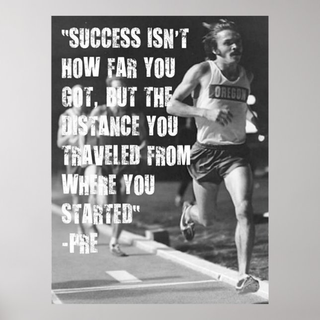 Steve Prefontaine-offerter Poster (Framsidan)