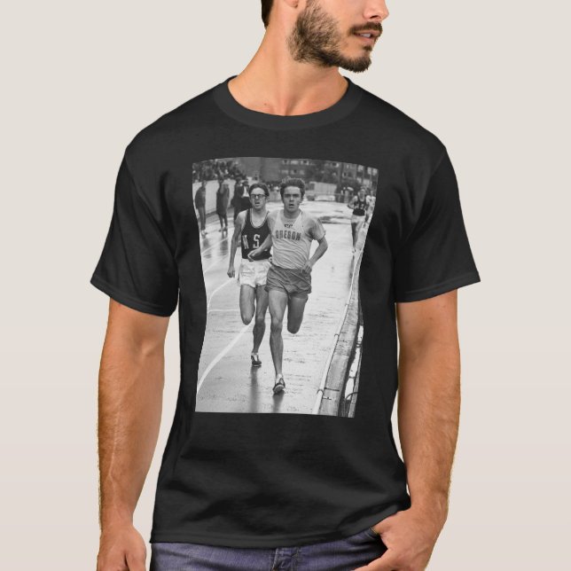 Steve Prefontaine Quote T Shirt (Framsida)