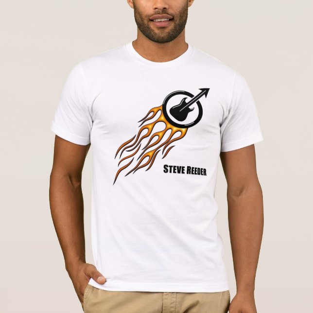 Steve Reeder flammande t-skjorta T Shirt (Framsida)
