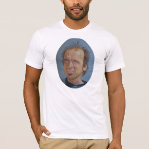 Steve Riedel oval porträtt&The Liten fisk-LG Tee Shirt