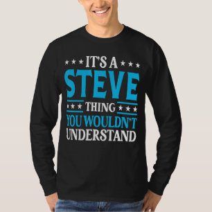 Steve Sak Personal Namn Funny Steve T Shirt