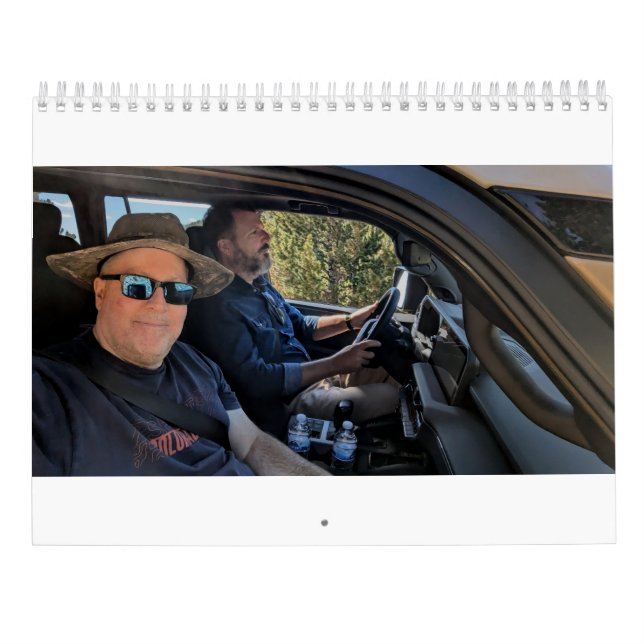 Steve Selfie Calendar... Kalender (Baksida)