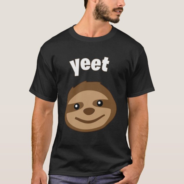 Steve the Sloth Yeet Original T Shirt (Framsida)