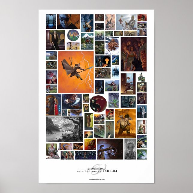 Steve Thomas Art Poster (Framsidan)