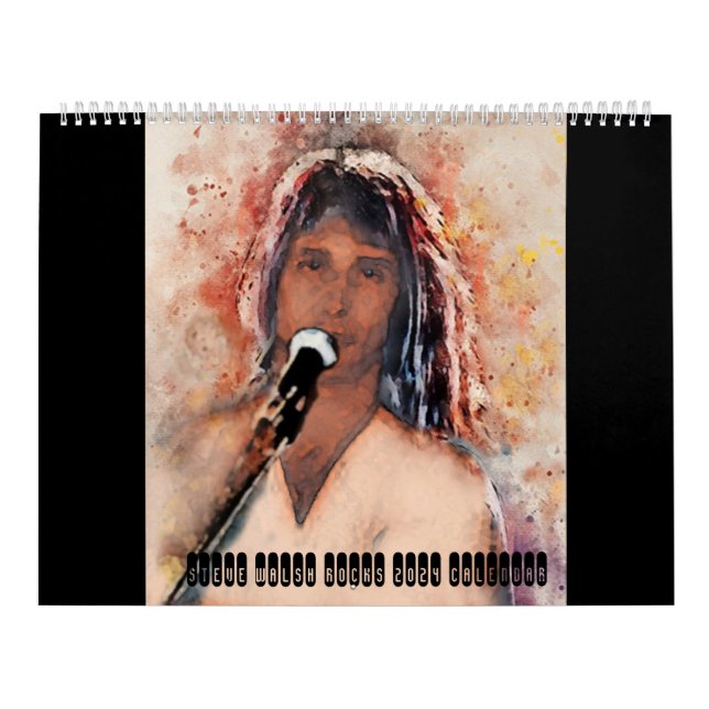 Steve Walsh Sten 2024-kalender Kalender (Omslag)