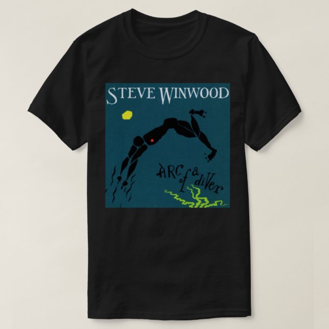 Steve Winwood - English professional musician and  T Shirt (Design framsida)