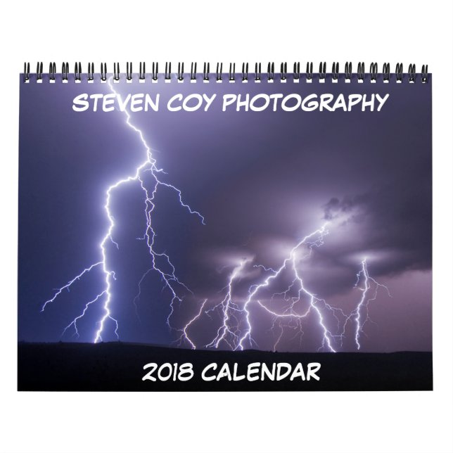 Steven Coy Photography 2018 Calendar Kalender (Omslag)