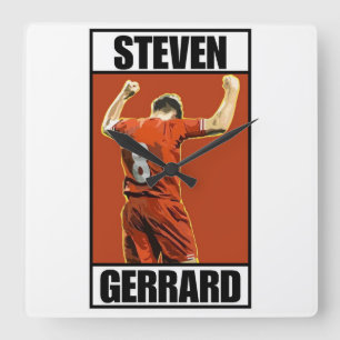 Steven Gerrard Fyrkantig Klocka