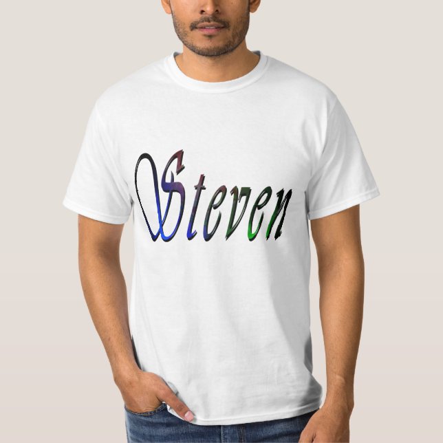 Steven Namn Logotyp T-shirt (Framsida)