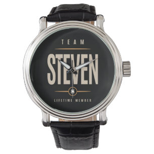 Steven Personlig Namn - Funny Steven Armbandsur