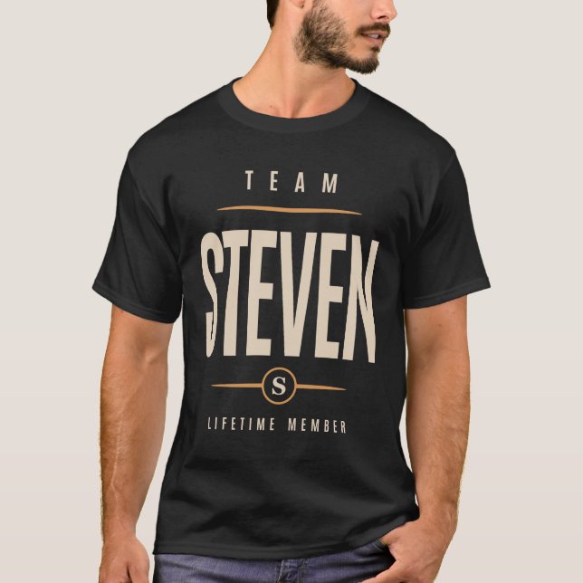 Steven Personlig Namn - Funny Steven T Shirt (Framsida)