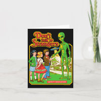 Steven Rhodes Prata Inte Med Främlingar Alien Retr