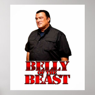 Steven Seagal Belly från Beasten Poster