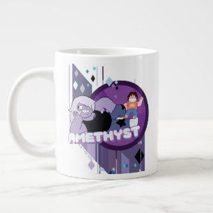 Steven Universe Ametist Karaktärs Grafik Jumbo Mugg
