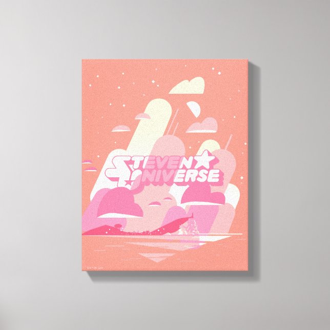 Steven Universe | Beach City Canvastryck (Framsida)