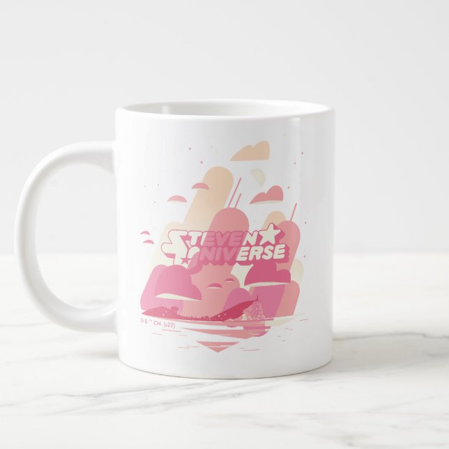 Steven Universe | Beach City Jumbo Mugg (Vänster)