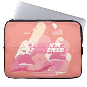 Steven Universe   Beach City Laptop Fodral