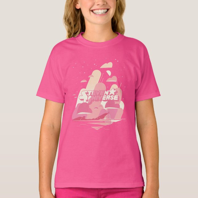 Steven Universe | Beach City T Shirt (Framsida)